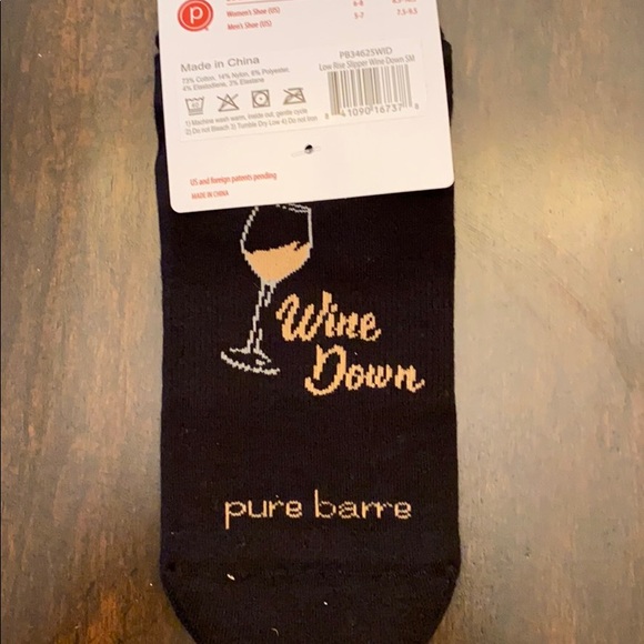 Pure Barre Sticky Socks - Wine Down - Picture 2 of 2